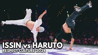 Bboy Issin vs Bboy Haruto  Respect Culture Taiwan 2024 [upl. by Arahset]