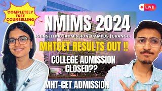 Direct Admission at NMIMS  MHTCET 2024 Ask your Doubts  NMIMS Counselling 2024 [upl. by Bakemeier]