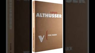 For Marx Louis Althusser [upl. by Wenz]