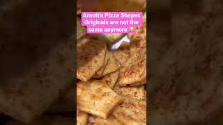 Arnotts Pizza Shapes Originals 🇦🇺 are just not the same 😭 [upl. by Ashli]