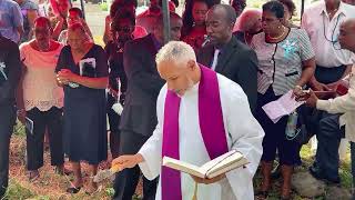 Burial of John Benjamin James better known as Archie or Archibald of Kennedy Avenue [upl. by Kimitri]