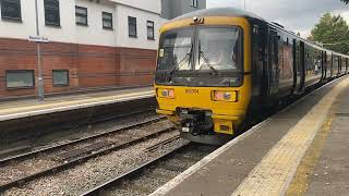 165104 and 165123 at Bourne end train station tonight [upl. by Naegem778]