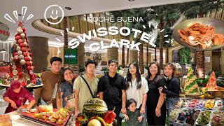 swissotel clark markt buffet dinner  christmas evenoche buena 2023 [upl. by Ennaed158]