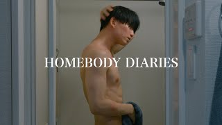 Homebody Diaries｜インドアだけど充実した1日｜シーシャを楽しむ休日｜家事、筋トレ [upl. by Ynaffets521]