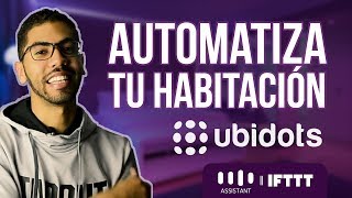 Automatiza tu habitación con arduino NodeMCU  Ubidots  Google Home [upl. by Jaal]