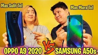 OPPO A9 2020 Vs SAMSUNG GALAXY A50s  SINO MAS OKAY [upl. by Tinor]