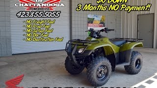 2016 Honda FourTrax Recon 250 2x4 ATV For Sale  TRX250TM  Honda of Chattanooga  Sold [upl. by Sidwel445]