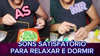 ASMR SONS SATISFATÓRIO PARA DORMIR BEM 🙏🏻🤤🥱😴 [upl. by Colvert537]