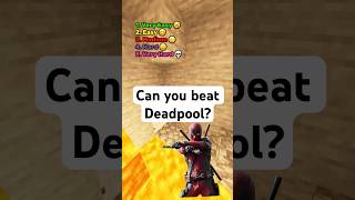 Can you beat Deadpool [upl. by Artim]