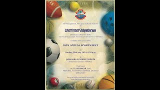 Chettinad Vidyashram Sports day 2024 [upl. by Pirozzo543]