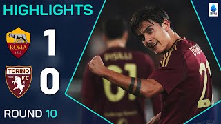 ROMATORINO 10  HIGHLIGHTS  Giallorossi bounce back with Dybala goal  Serie A 202425 [upl. by Yrannav]