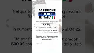 È equa la pressione fiscale italiana 💸 fisco tasse pressionefiscale [upl. by Nagey]