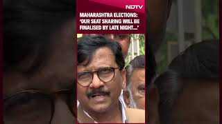 Maharashtra Elections  ‘Our Seat Sharing Will Be Finalised By Late Night…’ Says Sanjay Raut [upl. by Losiram]