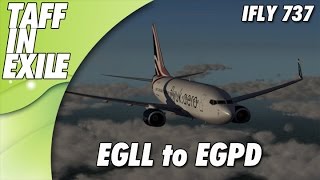 P3D  Ifly 737 700NG  Heathrow EGLL  Aberdeen EGPD [upl. by Bosch77]