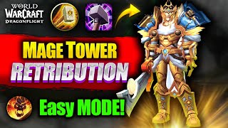 Retribution Paladin Mage Tower Guide  Easiest Guide  WoW Dragonflight 1026 BOOST [upl. by Cigam234]