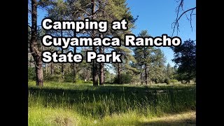 Cuyamaca State Park Camping  California Camping [upl. by Araf975]