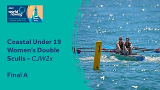 2024 World Rowing Beach Sprints Finals  Coastal Under 19 Women’s Double Sculls  Final A [upl. by Debee]