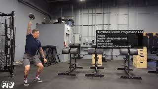 Dumbbell Snatch Progression A [upl. by Sanger]