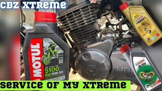 CBZ Xtreme 2nd Service After Engine Restoration❤️ Konsa Engine oil Better hai🔥 [upl. by Chen808]