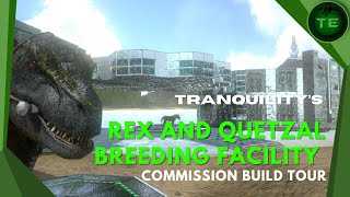 Ark Mobile Base Build  The Rex and Quetzal Breeding Facility  Commission Build Showcase [upl. by Kearney]