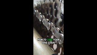 How To Lube Your Bike Chain  Explained In 1 Minute [upl. by Benedicta]