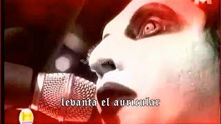 Marilyn Manson Personal Jesus Subtitulado Español live Francia [upl. by Inajar]