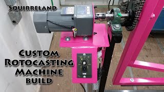 Rotocasting Machine Build  Custom Machine  Squirreland [upl. by Otte847]