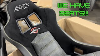 WE HAVE SEATS MORE RHINO PARTS PRP SEATS HOOKED IT UP CUSTOM UTV OBSESSIONS ALPHA COMPOSITES [upl. by Aetnuahs571]