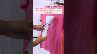 The Conair Power Steam Dual Voltage Travel Steamer and the thehomeedit Travel BFFs Find amazon [upl. by Kielty]