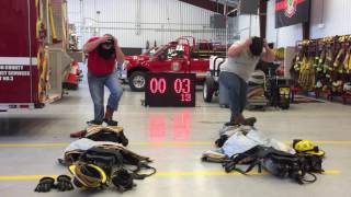 ESD3 Firefighter Bunker Gear Training take 1 [upl. by Cherilyn]