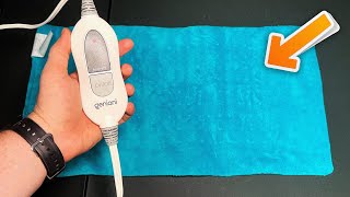 GENIANI XL Heating Pad  User Review [upl. by Ailelc]