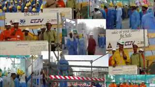 Safety Campaign at RasGas Project Ras Laffan State of Qatar [upl. by Dnalevelc436]