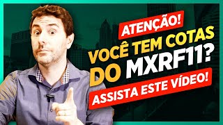 Cotista do MXRF11 NÃO SEJA DILUÍDO Nova SUBSCRIÇÃO de Fundos Imobiliário MXRF11 2023 [upl. by Itagaki]