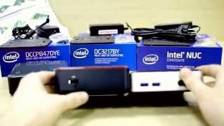 Unboxing Intel NUC Kits  DCCP847DYE DC3217BY D34010WYK [upl. by Adalia]