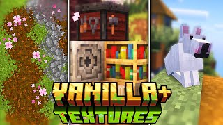 25 TOP Vanilla Texture Packs For Minecraft 1202  2023 [upl. by Acireit207]