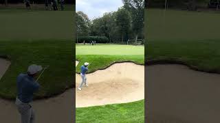 Eduardo Molinari Showing Off His Short Game Skills golfswing golf bmwpgachampionship wentworth [upl. by Monsour]