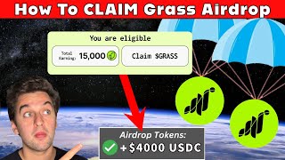 Claim GRASS Airdrop  HOW TO CLAIM THE AIRDROP [upl. by Babbie]