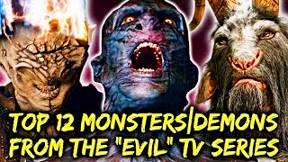 12 Most Terrifying MonstersDemons From The quotEvilquot TV Series  Explored [upl. by Cami]