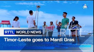 Timor Leste goes to Mardi Gras [upl. by Kcirdnekal]