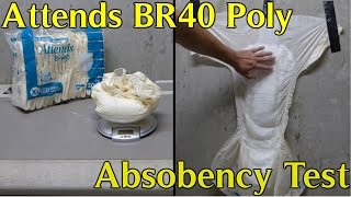 attends poly br40 absorbency test [upl. by Morrill758]