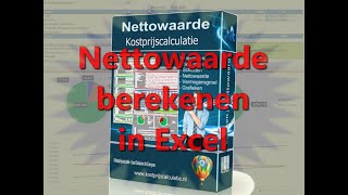 Nettowaarde berekenen in Excel ✅ [upl. by Nameerf238]