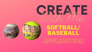 Create with Me SoftballBaseball Application [upl. by Eimarrej]