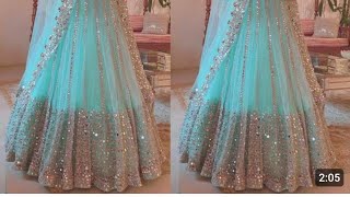 Net lehenga designs l crop top lehenga designs  bridal lehenga designs shorts netlehenga youtube [upl. by Warp182]