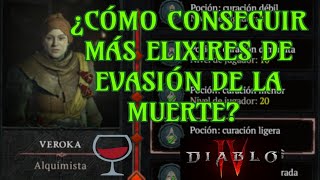 Diablo 4  Elixir de Evasión de Muerte [upl. by Pears131]