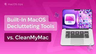 How to free up more space on Mac Builtin tools vs CleanMyMac [upl. by Annahsad86]