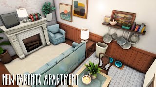 New Parents Apartment 🧸💕  Sims 4 Apartment Renovation [upl. by Natanoy652]