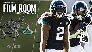 Examples of Exceptional Awareness on Offense and Defense  Film Room  Jacksonville Jaguars [upl. by Morrison862]