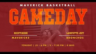 McCutcheon Basketball vs the Lafayette Jeff Bronchos [upl. by Soren]