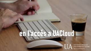 Configuració del doble factor dautenticació en laccés a UACloud [upl. by Ecirted]