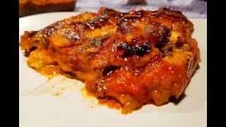 PARMIGIANA DI MELANZANE ricetta della nonna melanzane alla parmigiana con videoricetteinsieme [upl. by Zinn677]